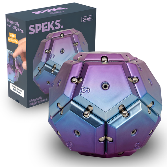 SPEKS Geode Chrome Sphere