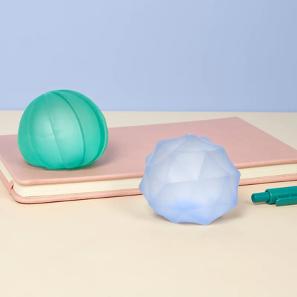 SPEKS Gump met reliëf - Memory gel stressbal fidget toy - 2 stuks
