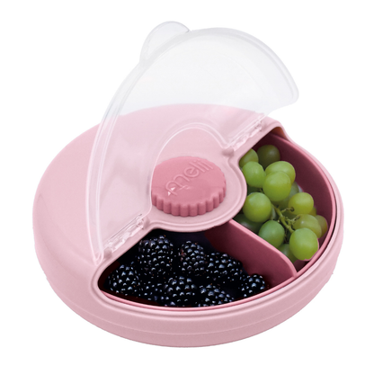 Melii - Spinner snackbox met 3 compartimenten