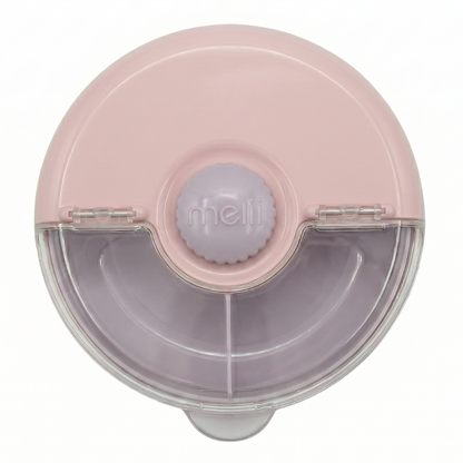 Melii - Spinner snackbox met 3 compartimenten