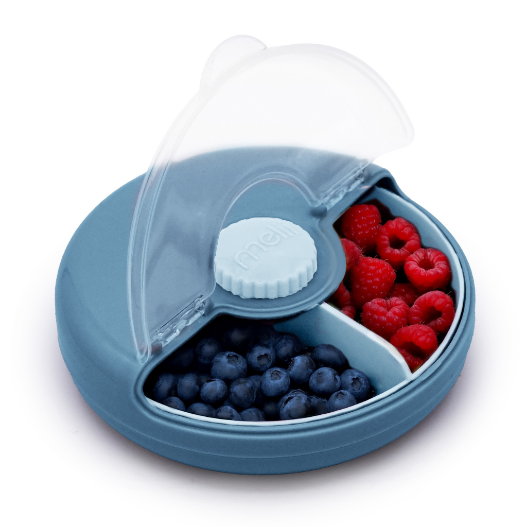 Melii - Spinner snackbox met 3 compartimenten