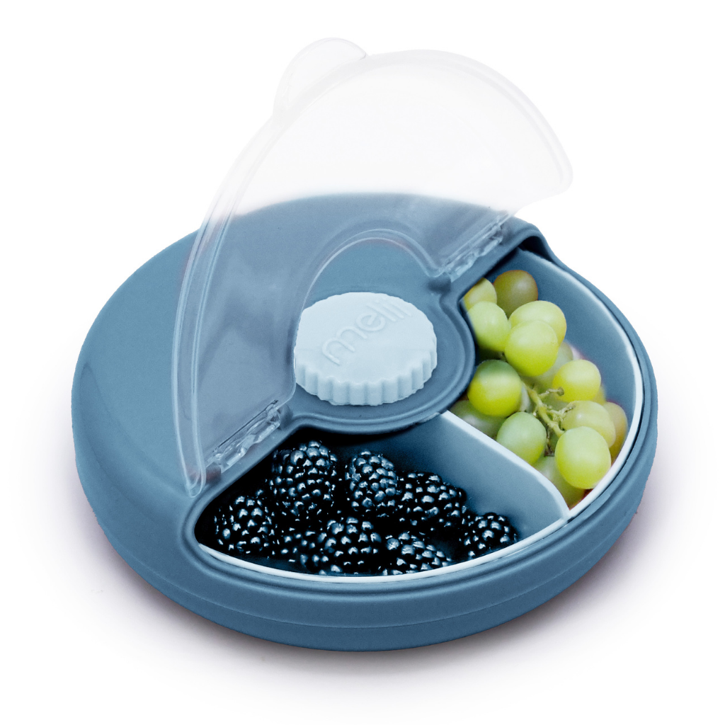 Melii - Spinner snackbox met 3 compartimenten