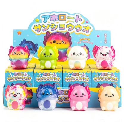 Squishy Slow Rising Fidget - Axolotl
