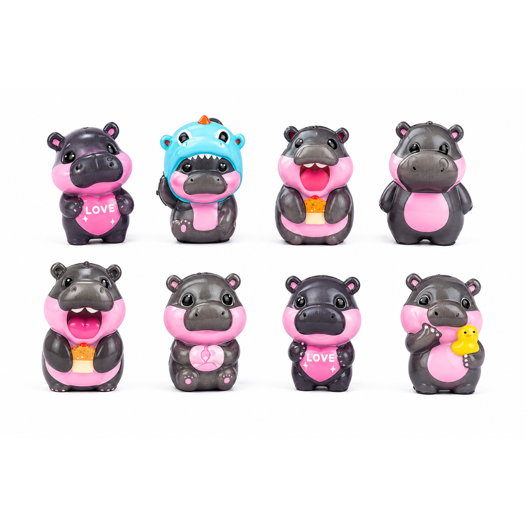 Squishy Slow Rising Fidget - Hippo