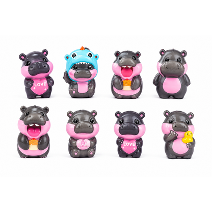 Squishy Slow Rising Fidget - Hippo