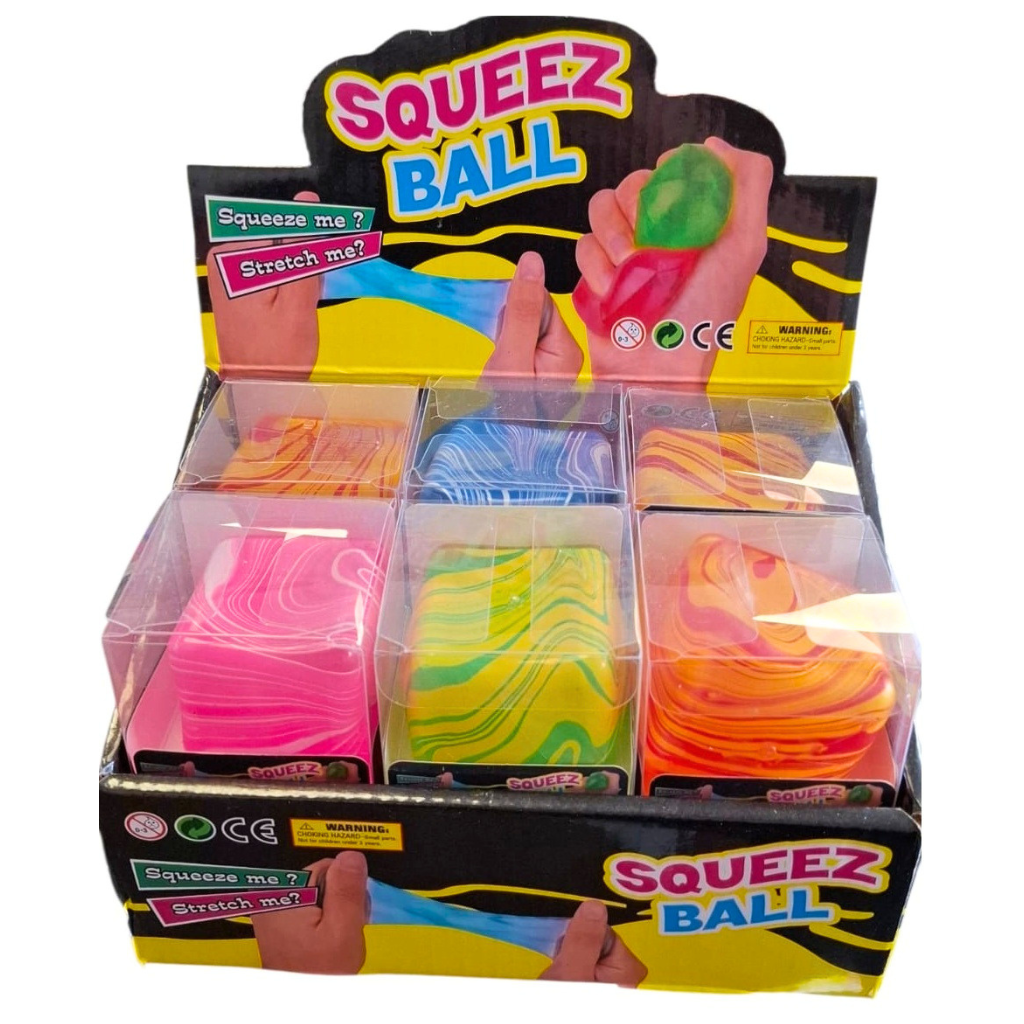 Squishy cube fidget