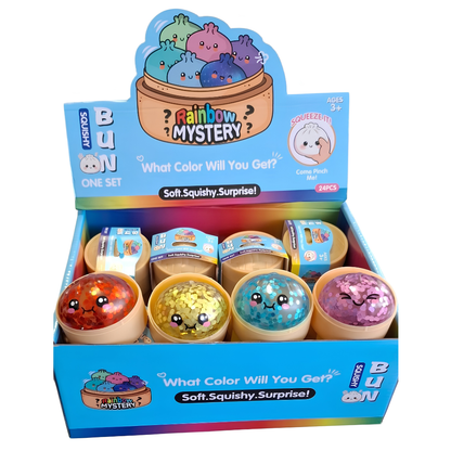 Mystery Squishy dumpling Fidget - Glitters small (5,5cm)
