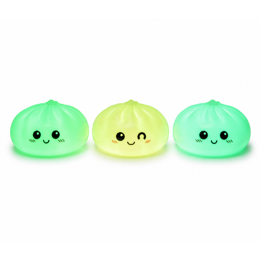 Mystery Squishy dumpling Fidget - Glow in the dark (8,5cm)