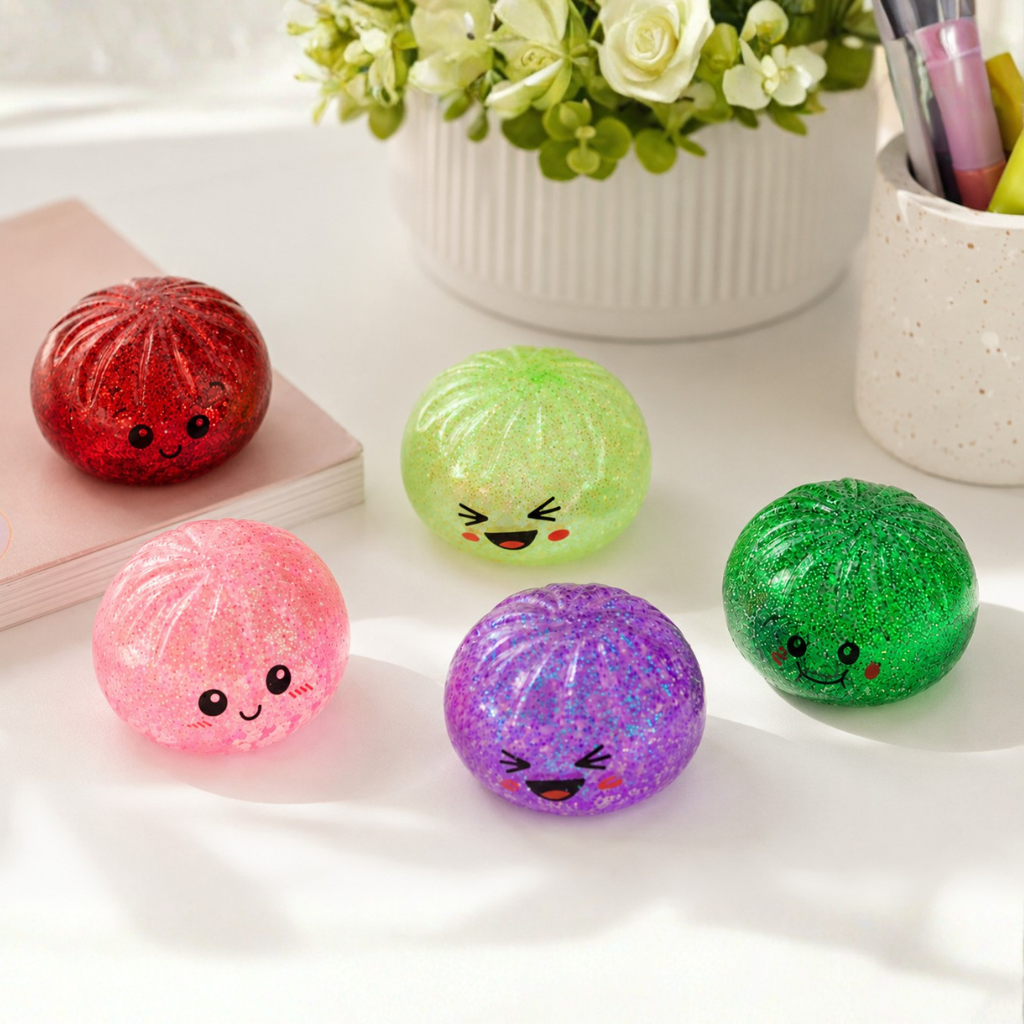 Mystery Squishy dumpling Fidget - Beads Big (8,5cm)