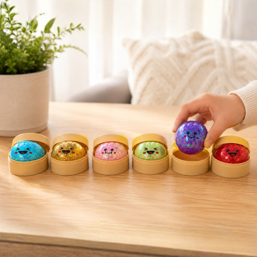 Mystery Squishy dumpling Fidget - Beads Small