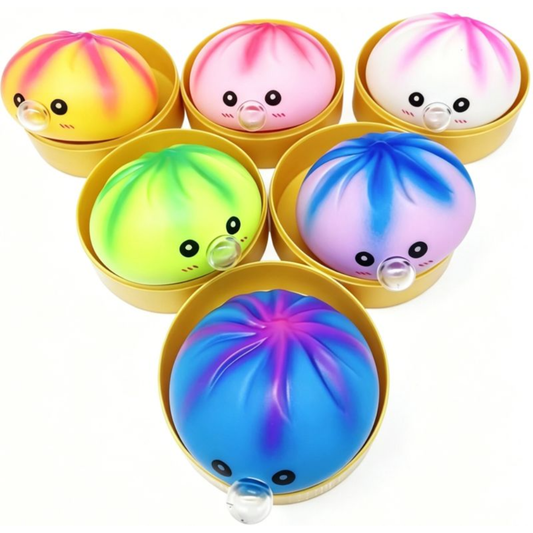 Mystery Squishy dumpling Fidget - Bubble Blower (8,5cm)
