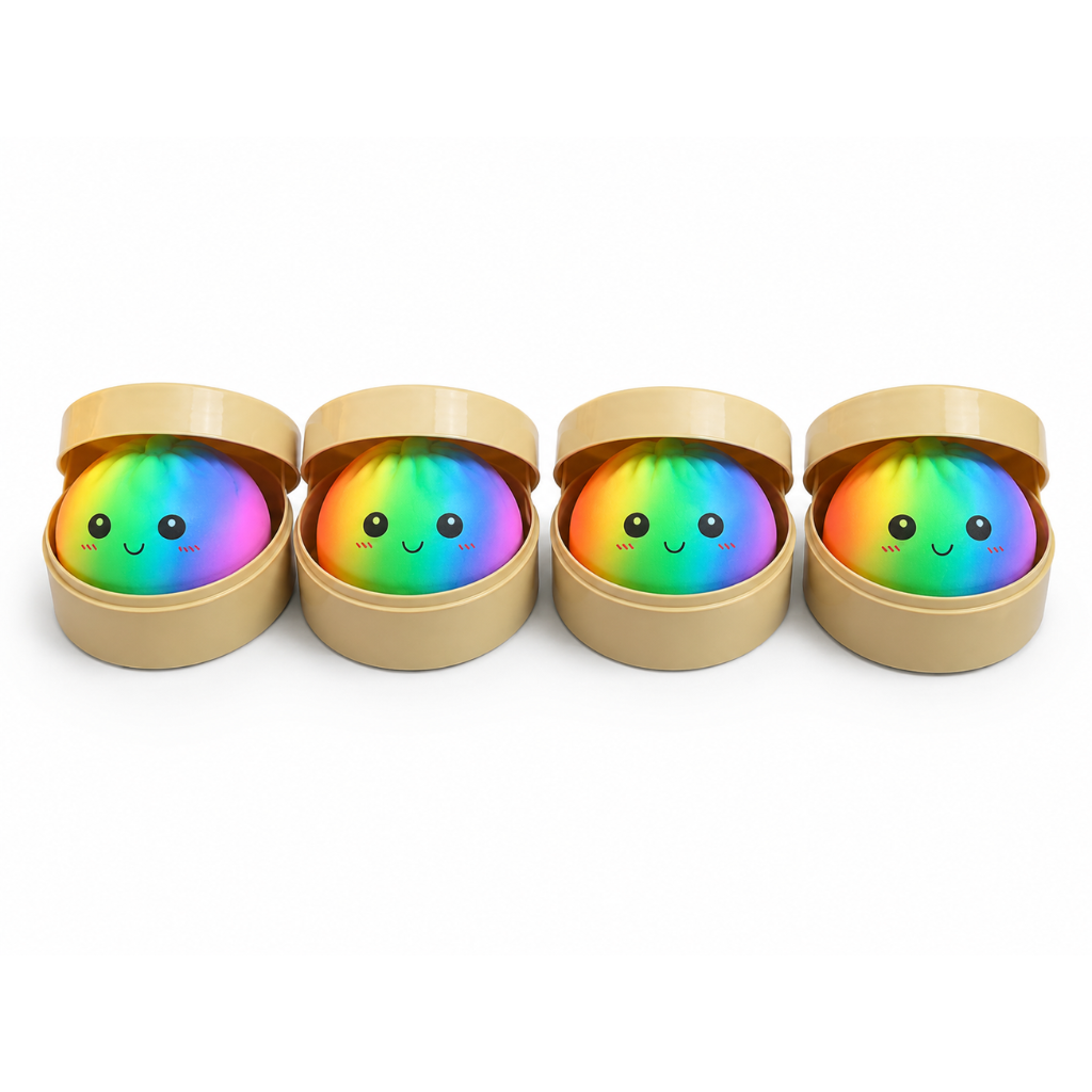 Squishy dumpling Fidget - Rainbow (5,5cm)