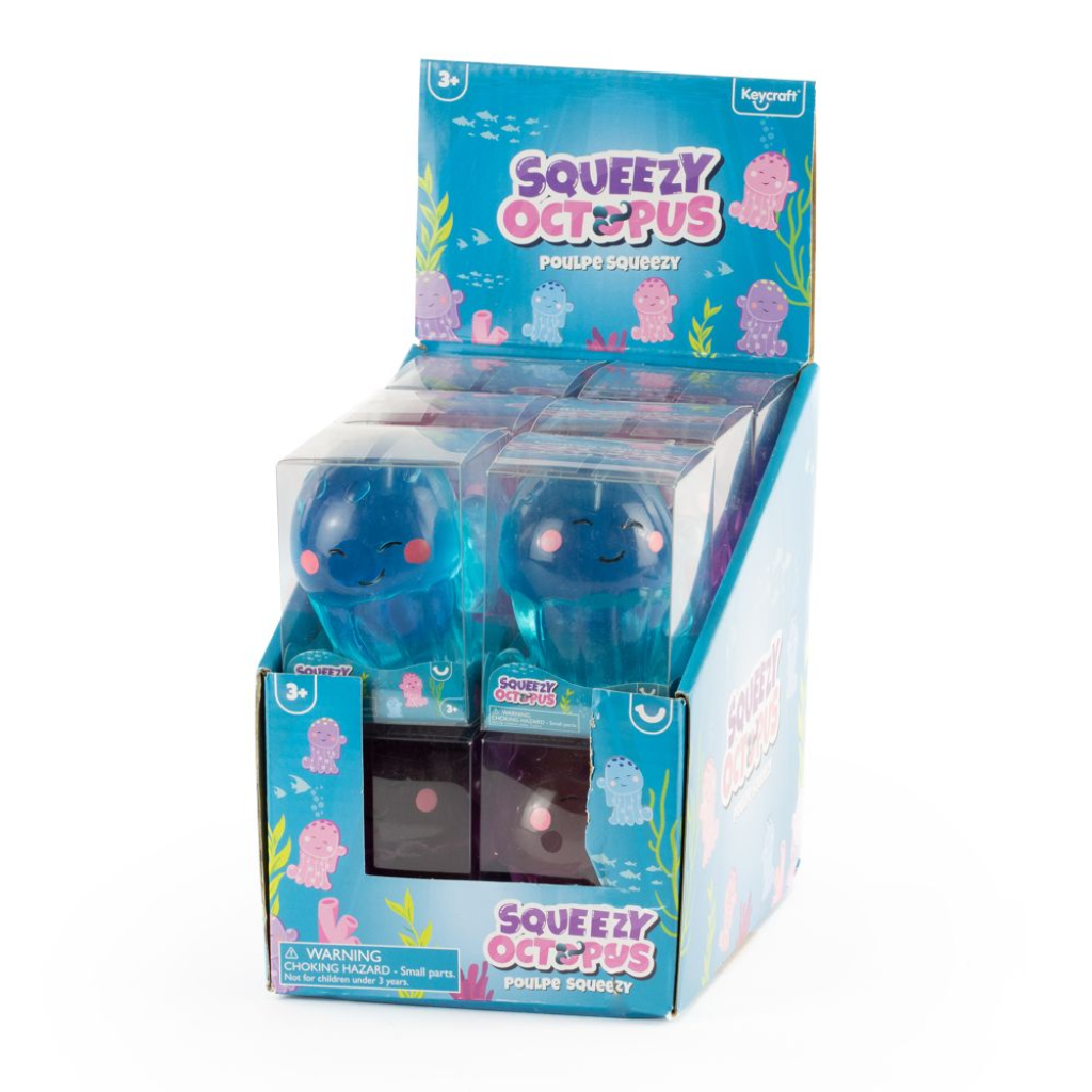 Squishy octopus fidget