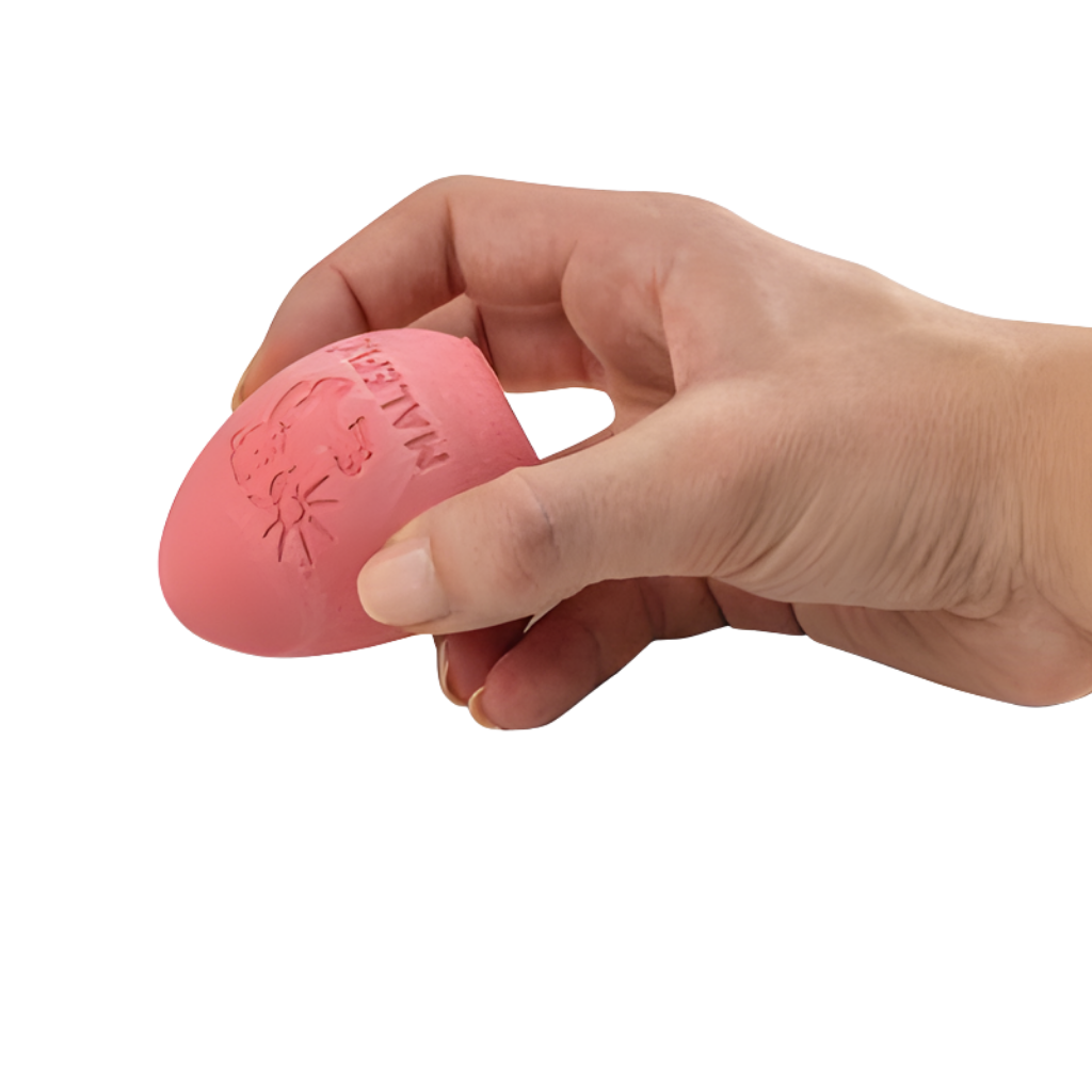 Malefix stoepkrijt eivorm in eierdoos - 6 stuks