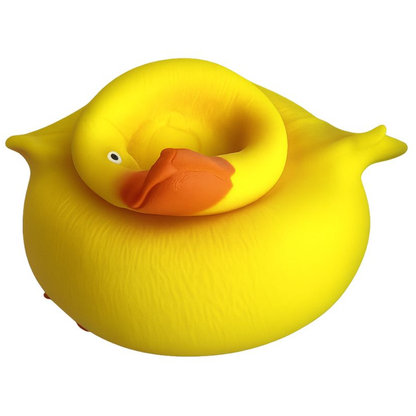 Rekbare Grumpy Duck eend stressspeelgoed