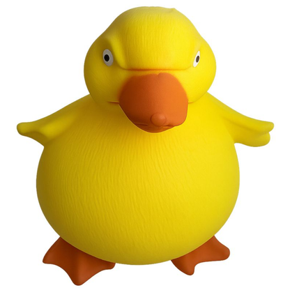 Rekbare Grumpy Duck eend stressspeelgoed