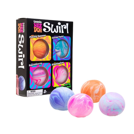 Needoh - Swirl Teenie Multipack (4 stuks)