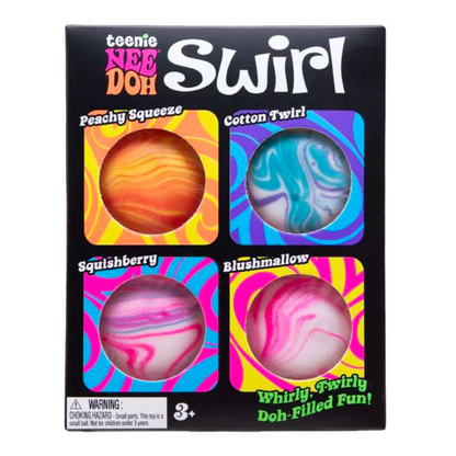 Needoh - Swirl Teenie Multipack (4 stuks)