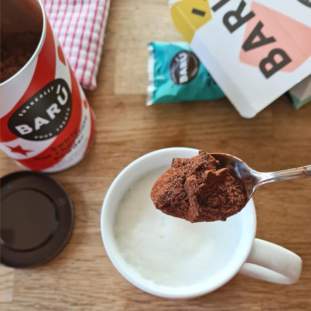BARÚ Swirly Hot Chocolate poeder 250 gram