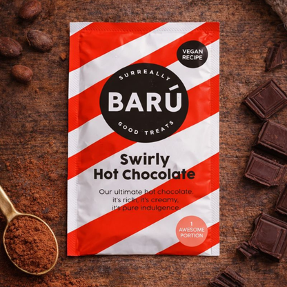 BARÚ Swirly Hot Chocolate poeder - Proefverpakking 20 gram