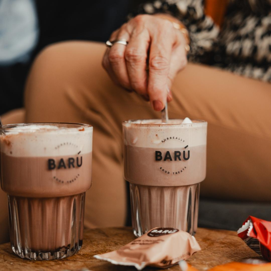 BARÚ Swirly Hot Chocolate poeder - Proefverpakking 20 gram