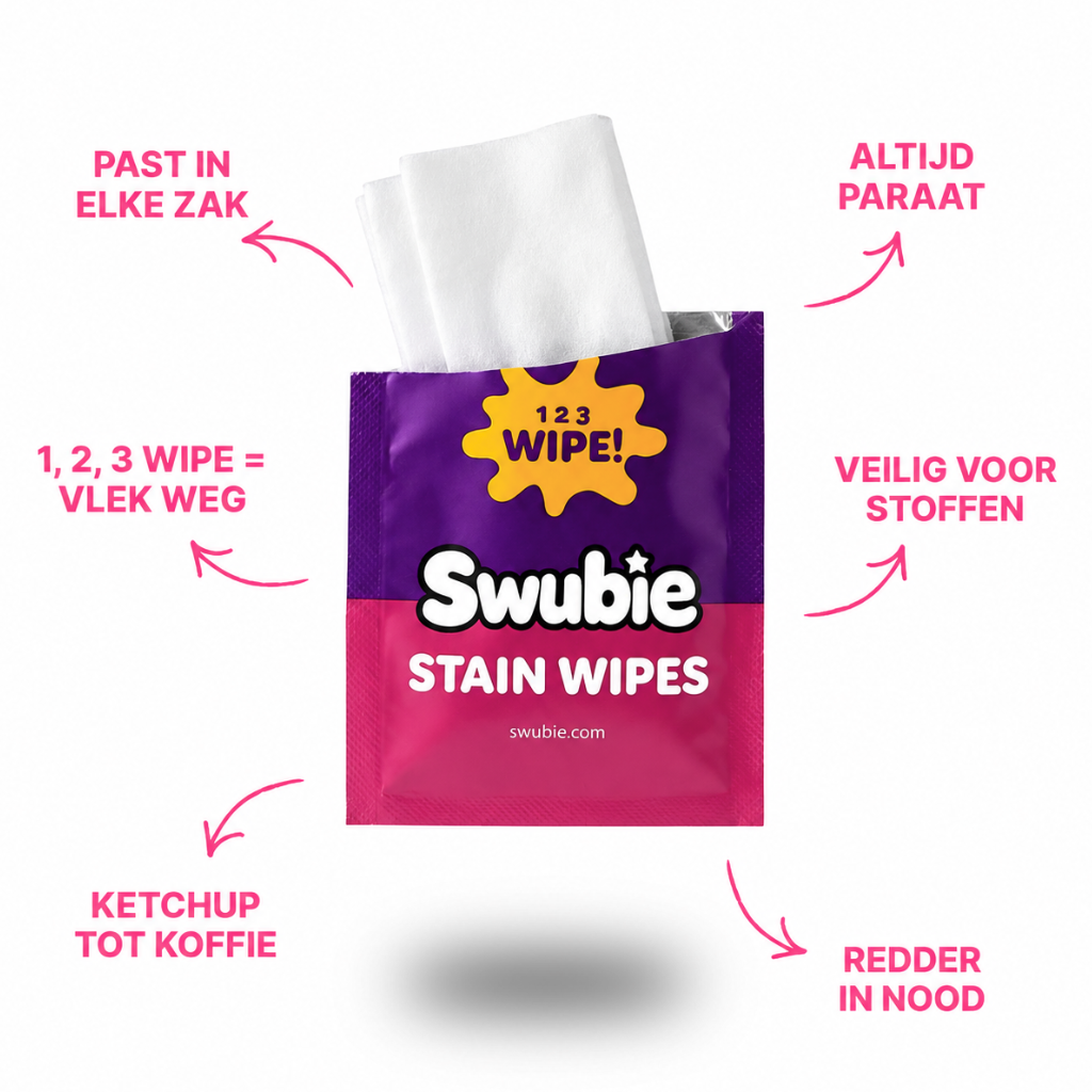 Swubie Vlekkendoekjes voor Kleding en Textiel - 25 Stuks