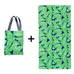 Strandtas met XL strandlaken set