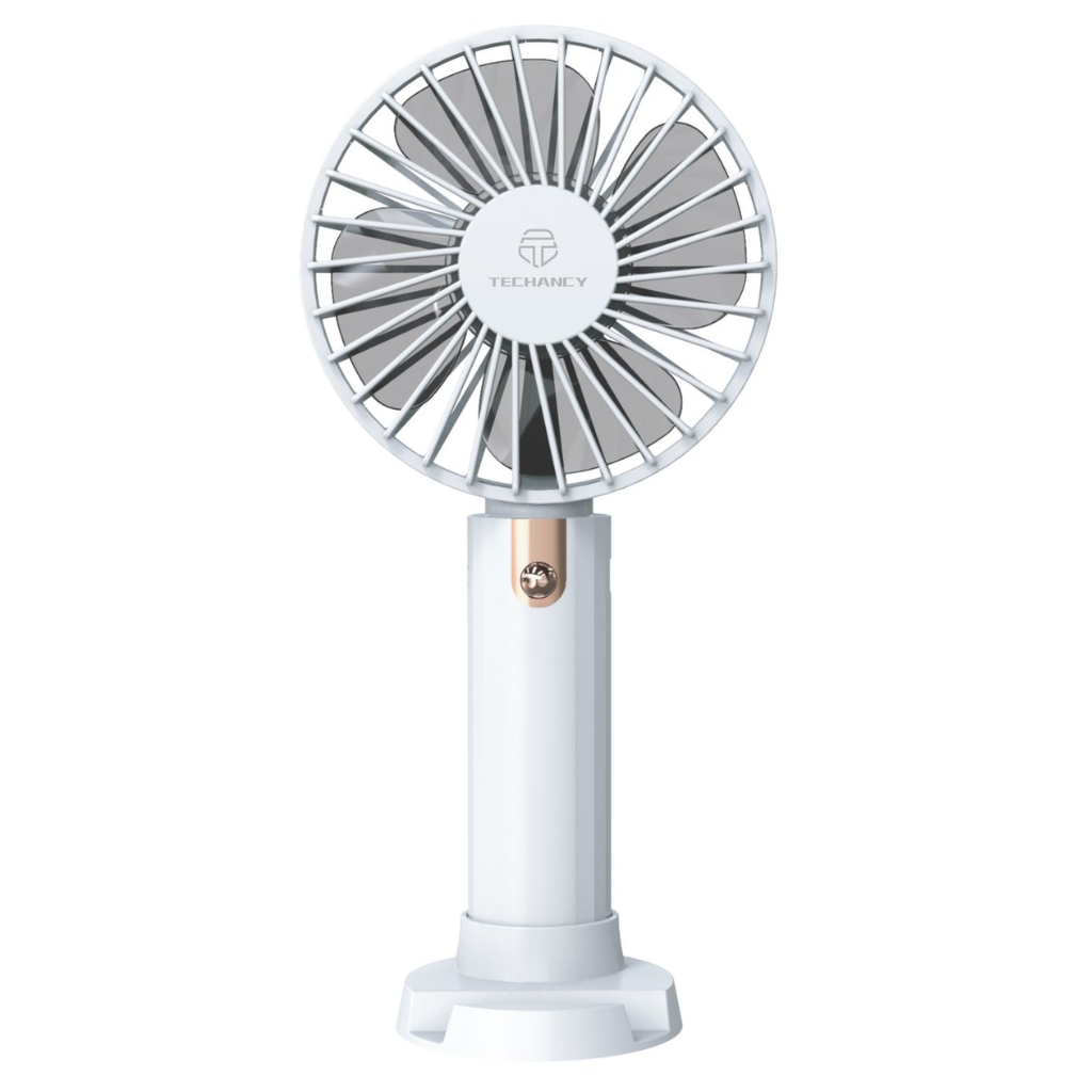 Mini Handventilator met Telefoonhouder USB Oplaadbaar