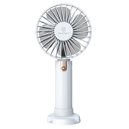 Mini Handventilator met Telefoonhouder USB Oplaadbaar