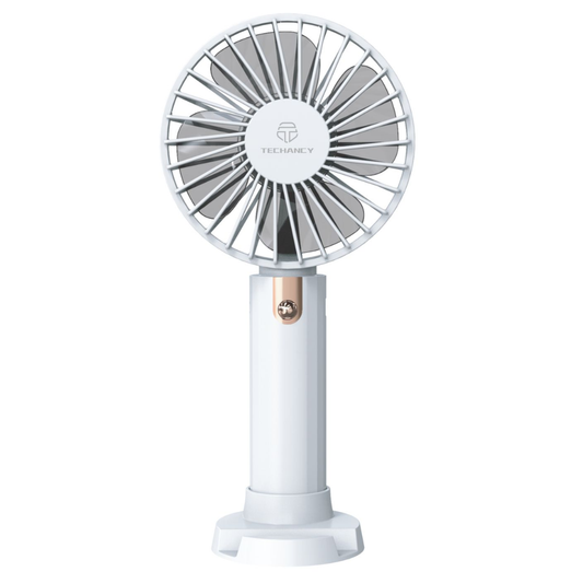 Mini Handventilator met Telefoonhouder USB Oplaadbaar