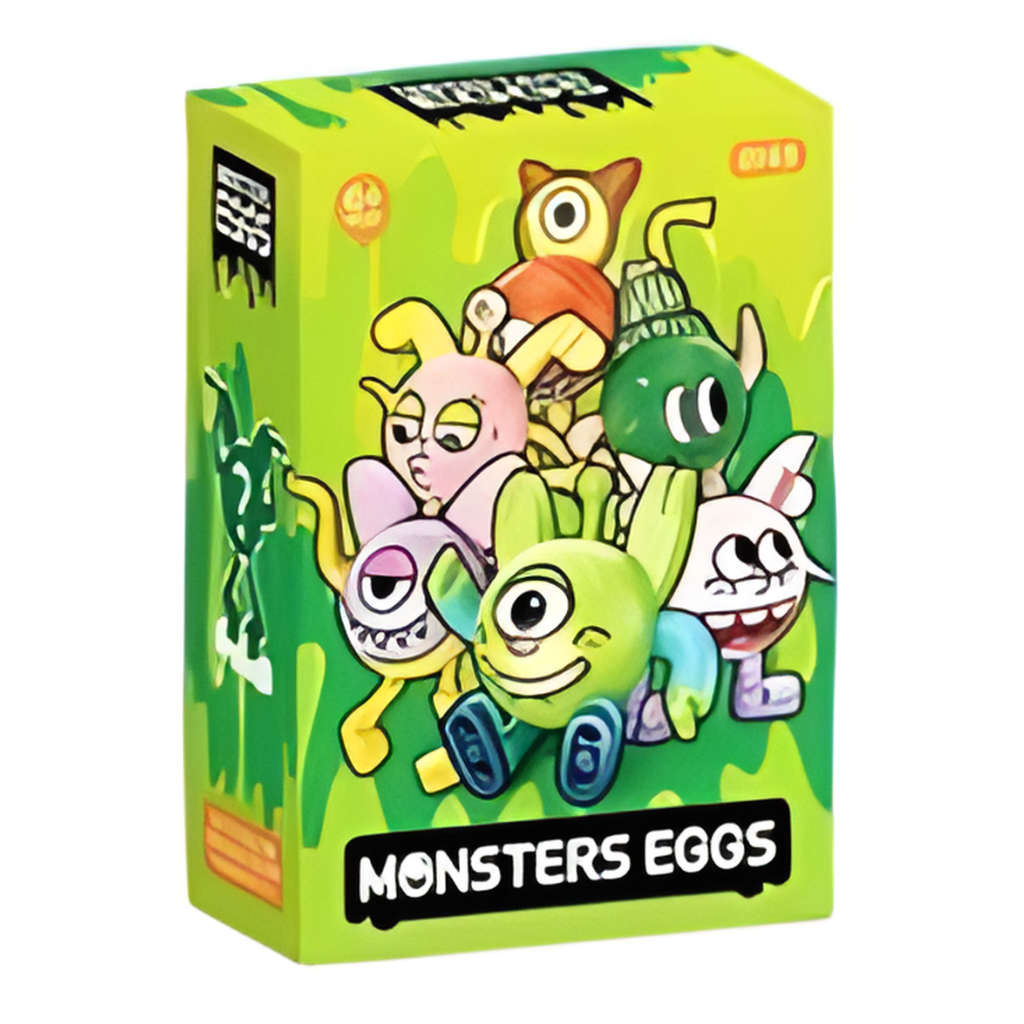 Bouwstenen set Monsters Eggs