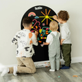Tix-Mix magnetische tekenmuur met 2 krijtjes