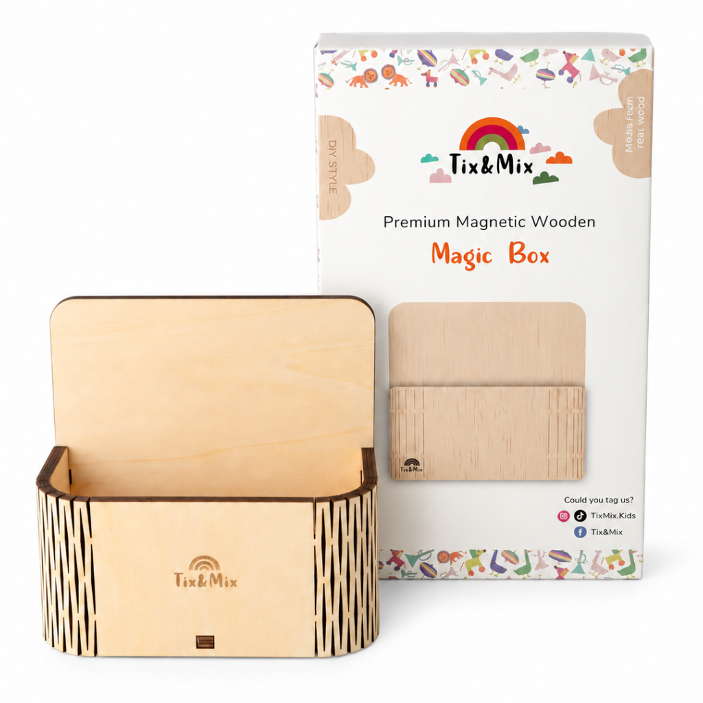 Tix-Mix Magic box - magnetische opbergbox