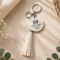 Sleutelhanger tassel - Juf
