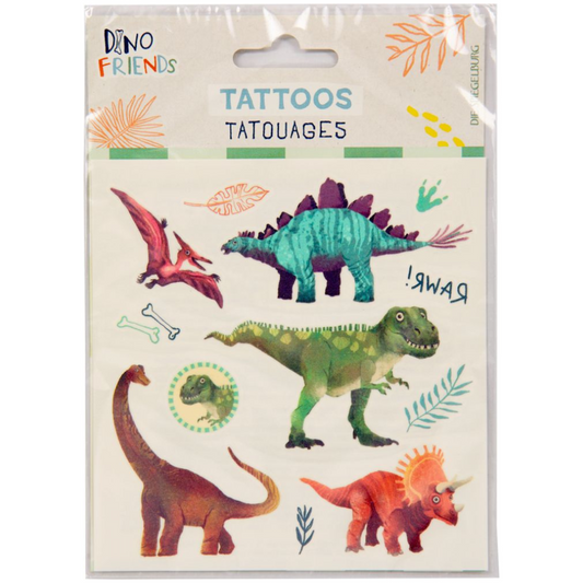 Tattoo voor kids dinosaurus