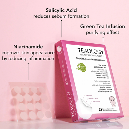 Teaology - Tea Glow Patches tegen puistjes 32 stuks