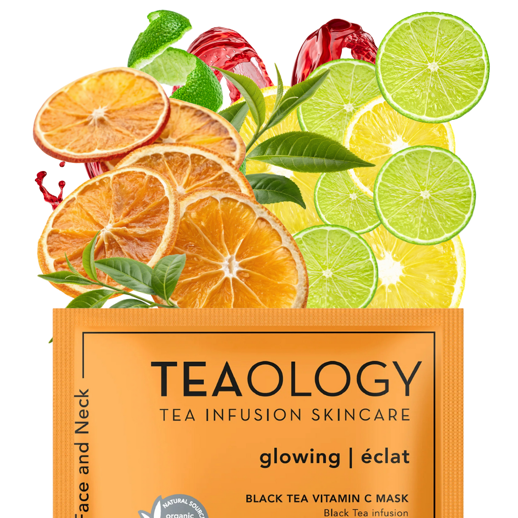 1+1 GRATIS - Teaology Gezichtsmasker Black Tea Vitamine C
