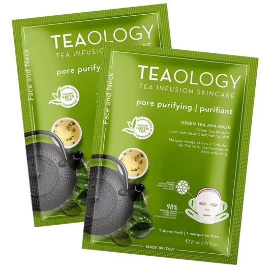 Teaology gezichtsmasker - Green Tea AHA + BHA Mask
