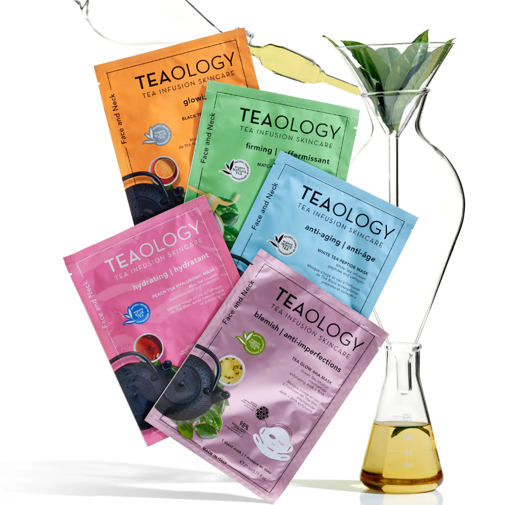 1+1 GRATIS - Teaology Gezichtsmasker Blemisch Anti-imperfections