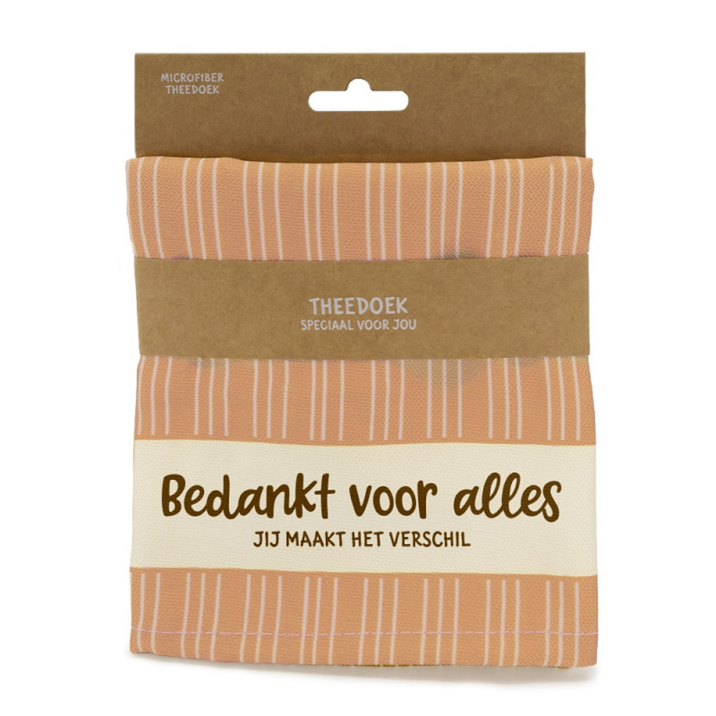 Theedoek - Bedankt