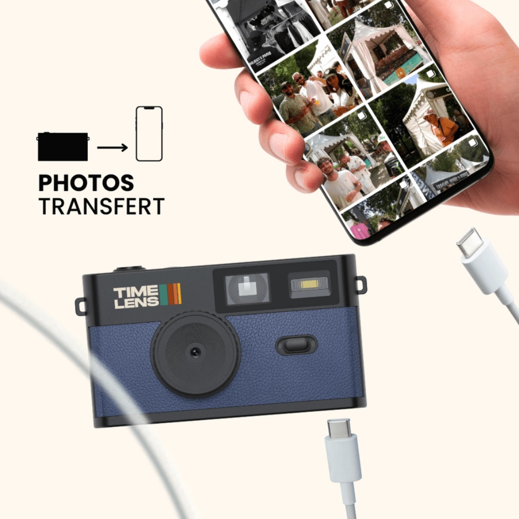 TimeLens retro digitale camera