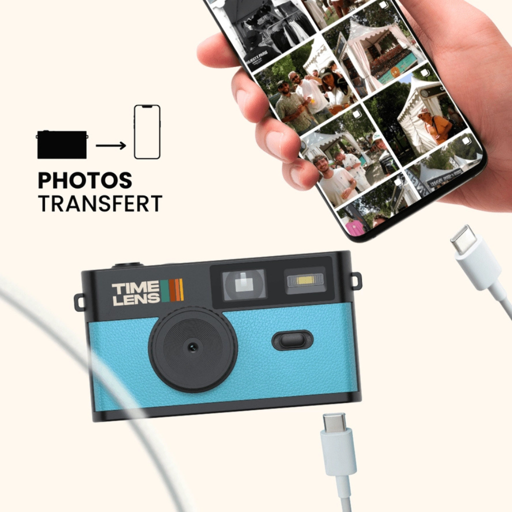 TimeLens retro digitale camera