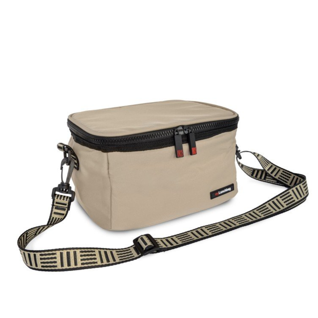 Lunchtas, koeltas voor lunch, lunchtas voor volwassenen met verstelbare schouderriem, voor het dragen van lunchbox - lunchkit voor kamperen, vissen, barbecues, 6L