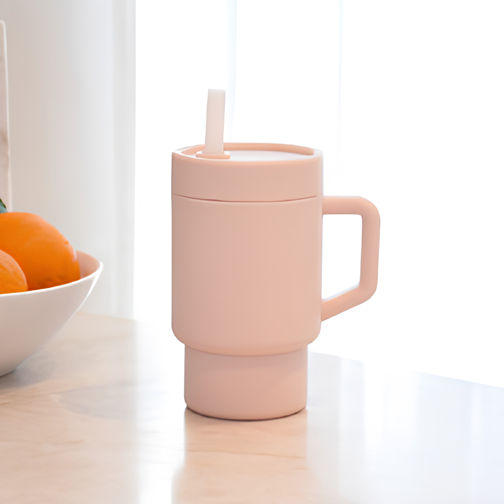 Melii - Plastic tumbler met rietje voor kinderen