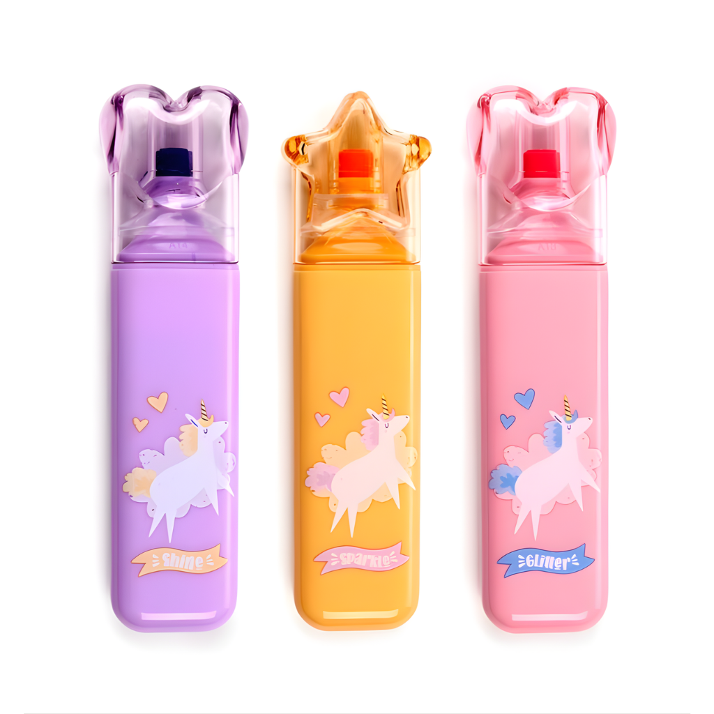 Stempel markeerstiften eenhoorn - Set van 3