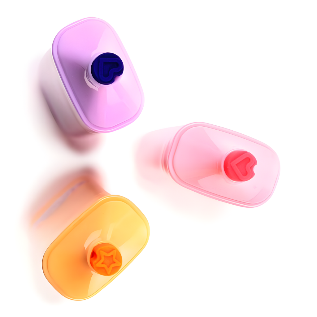 Stempel markeerstiften eenhoorn - Set van 3