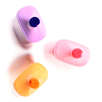 Stempel markeerstiften eenhoorn - Set van 3