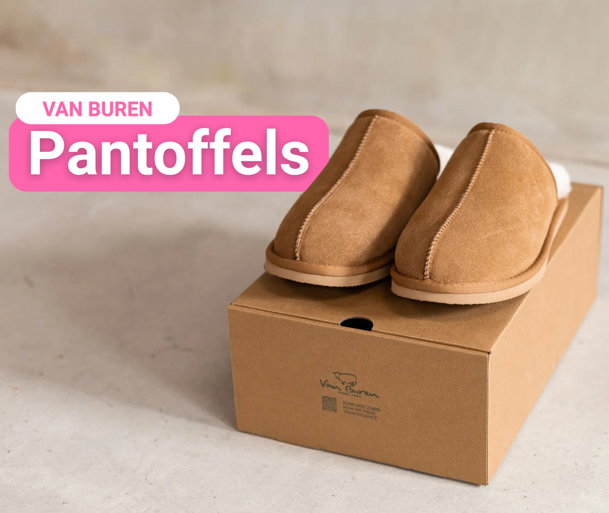 Pantoffels van Van Buren