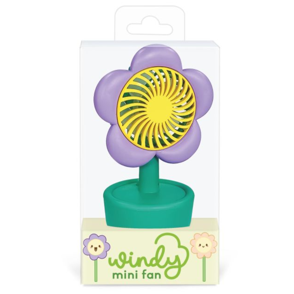 Draagbare mini ventilator USB bloem
