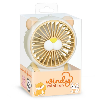Draagbare mini ventilator USB dieren